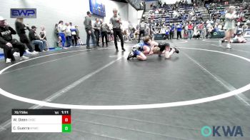 70/73 lbs Rr Rnd 3 - Wyatt Deen, Choctaw Ironman Youth Wrestling vs Casin Guerra, Newcastle Youth Wrestling