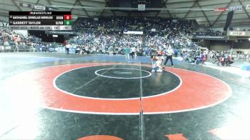Boys 4A 126 lbs Cons. Round 1 - Garrett Taylor, Glacier Peak vs Nathaniel Ornelas Mireles, Davis