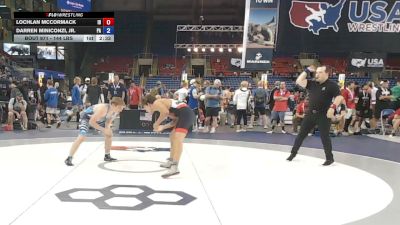 144 lbs Cons. Rd Of 128 - Lochlan McCormack, Idaho vs Darren Miniconzi, Jr., Pennsylvania