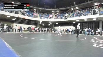 135 lbs Champ. Round 2 - Natalia Cordova, Unattached vs Skyann Munz, Unattached