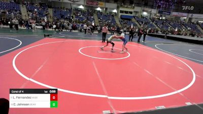 100 lbs Consi Of 4 - Leno Fernandez, Widefield Wrestling Club vs Christopher Johnson, Bear Cave