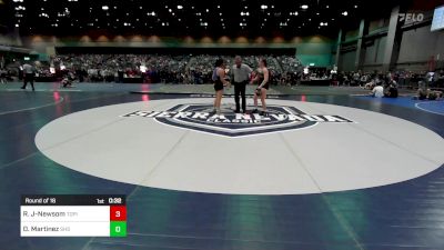 135 lbs Round Of 16 - Sara Ortega, Toppenish vs Presley Johnson, Marina