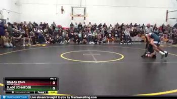 Round 2 - Dallas Tisue, Wapsie Valley vs Slade Schnieder, Hudson