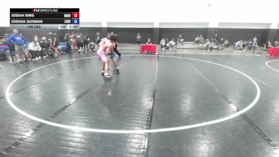 138 lbs Josiah Sims, Ohio Gray vs Joshua Guhman, Team Louisiana