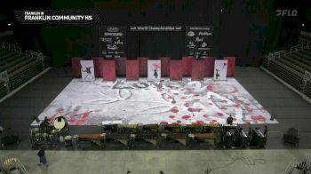 Franklin Community HS "Franklin IN" at 2025 WGI Percussion/Winds World Championships