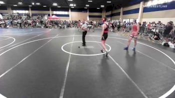 144 lbs Consi Of 16 #2 - Byson Huber, JFlo Trained vs Kadin Carter, Carter Wrestling Academy