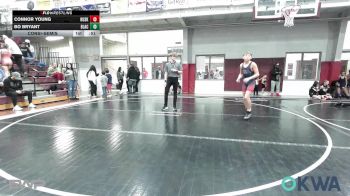 110 lbs Consolation - Beckett Newman, Enid Youth Wrestling Club vs KIMMIE DAVIS, KIPP TULSA