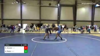 210 lbs Prelims - Anthony Alcazar, Guerrilla Wrestling Academy vs Alex Perez, Cambridge Bears Youth Wrestling