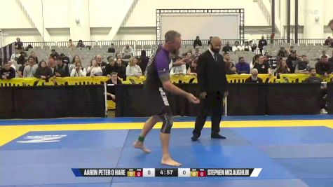 Stephen Mclaughlin vs Aaron Peter O Hare 2024 World IBJJF Jiu-Jitsu No-Gi Championship