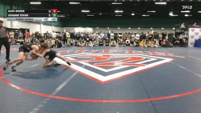 120 lbs Consolation - Alex Rozas, LA vs Jovanni Tovar, FL