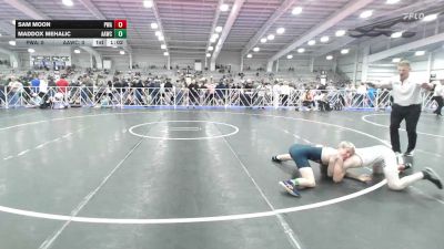 106 lbs Rr Rnd 2 - Sam Moon, Parabellum Mambas - HSB vs Maddox Mehalic, All American Wrestling Club - HSB