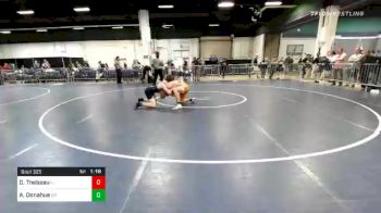 182 lbs Prelims - Dominic Thebeau, IL vs Andrew Donahue, OH