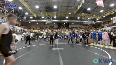 80 lbs Semifinal - Chilo Richardson, Tecumseh Youth Wrestling vs Maddox Love, Standfast OKC