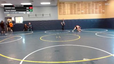 132 lbs Champ. Round 1 - Elian Debien, Tualatin vs Connor Cain, Oregon City