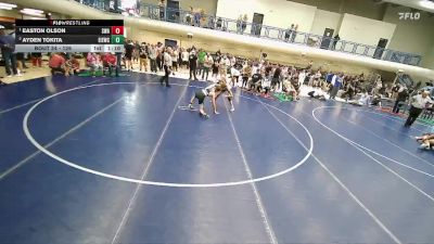 126 lbs 1st Place Match - Easton Olson, Sanderson Wrestling Academy vs Ayden Tokita, East Idaho Elite Wrestling Clu