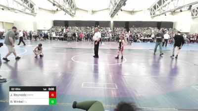 82-B lbs 2nd Place - Jason Reynolds, Smyrna vs Brody Winkel, F.L.O.W.