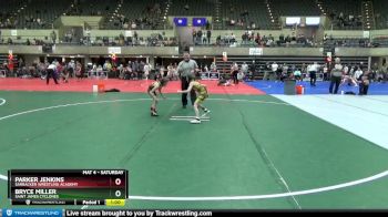 50 lbs Round 5 - Parker Jenkins, Sarbacker Wrestling Academy vs Bryce Miller, Saint James Cyclones