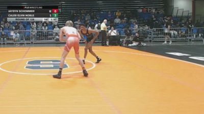 113 lbs Round Of 128 - Jaydyn Schommer, NE vs Caleb Elvin Noble, IL