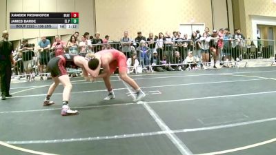 138 lbs Round Of 64 - Xander Fronhofer, Beat The Streets - Los Angeles vs James Barde, El Paso HS