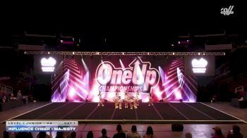 Influence Cheer - Majesty [2026 L1 Junior - D2 Day 1] 2026 One Up Arizona Nationals