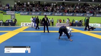 REISS BAILEY vs CLEISON DOS SANTOS GABRIEL 2018 European Jiu-Jitsu IBJJF Championship