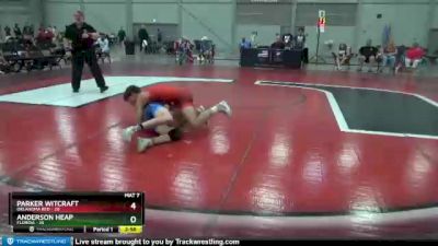 132 lbs Placement Matches (8 Team) - Parker Witcraft, Oklahoma Red vs Anderson Heap, Florida