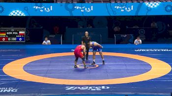 125 kg 1/4 Final - Mohsen Mansour Siyar, Germany vs Robert Baran, Poland