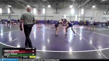 184 lbs Champ. Round 1 - Joseph Pasquesi, Cornell College vs Kurtis Modlin, Dubuque