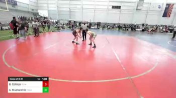 182 lbs Consi Of 8 #1 - Brandon Collazo, Team Quest vs Anthony Mustacchio, Paradise Valley