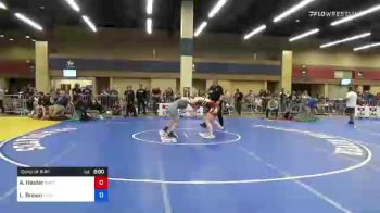 68 kg Consi Of 8 #1 - Aynslee Hester, White River Hornets Wrestling Club vs Leah Brown, California