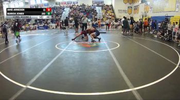 126 lbs Cons. Round 2 - Jake Arnesen, Cardinal Gibbons vs Manoa Jones, Jensen Beach High School