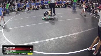 50 lbs Round 2 (6 Team) - Raylan Mixon, Kansas Mamba vs Mattix Borden, Team Oregon