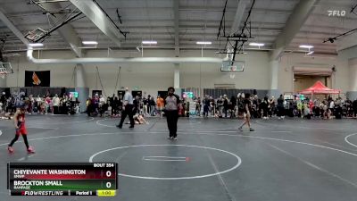 45 lbs Semifinal - Brockton Small, Rampage vs Chiyevante Washington, Smwp