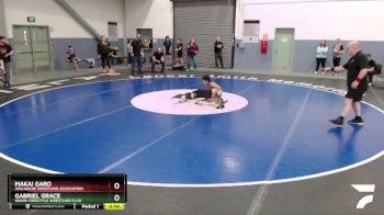 56 lbs Rr1 - Gabriel Grace, Nikiski Freestyle Wrestling Club vs Makai Garo, Avalanche Wrestling Association