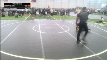52 lbs 5th Place - Joseph Clark, Way Out West vs Mason Elario Jr, Aniciete TC