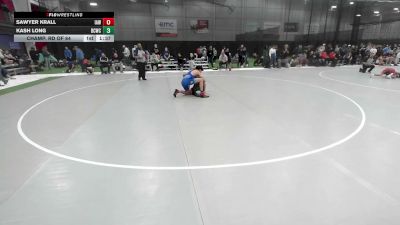 138 lbs Champ. Rd Of 64 - Sawyer Krall, Immortal Athletics WC vs Kash Long, Bear Cave Wrestling Club