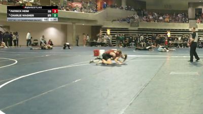 107 Championship Bracket Champ. Round 3 - Charlie Wagner, New Prague vs Patrick Heim, Shakopee