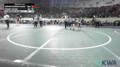 75 lbs Consi Of 8 #2 - Harper Tecumseh-Sands, Mojo Grappling Academy vs Ramzey Wilken, Shelton Wrestling Academy