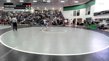 132 lbs Cons. Round 3 - Ayden Kuebler, GI Grapplers vs Roman Kline, Purler Wrestling Academy
