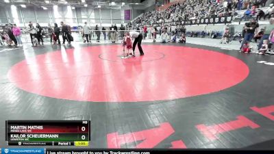 39-41 lbs Round 3 - Kailor Scheuermann, Lewiston WC vs Martin Mathis, Moses Lake WC