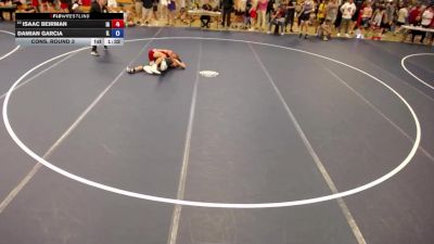 120 lbs Cons. Round 3 - Isaac Beirman, IA vs Damian Garcia, IL