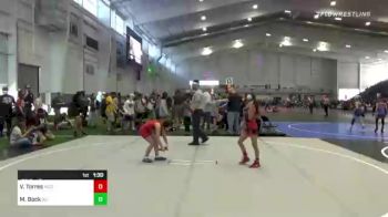 64 lbs Rr Rnd 3 - Vanessa Torres, Victory WC vs McKinley Bock, All American Training Center