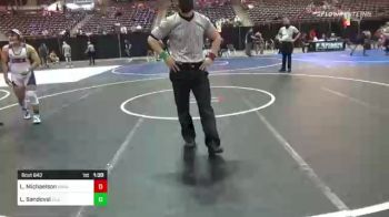 137 lbs Final - Lars Michaelson, Nwwc vs Landon Sandoval, Silver High School