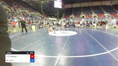 120 lbs Cons 32 #2 - Calvin Rathjen, IA vs Marco Loss, PA