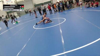 120 lbs Cons. Semi - Cameron Meisner, Wray Eagles vs Waklin Watson, Fusion