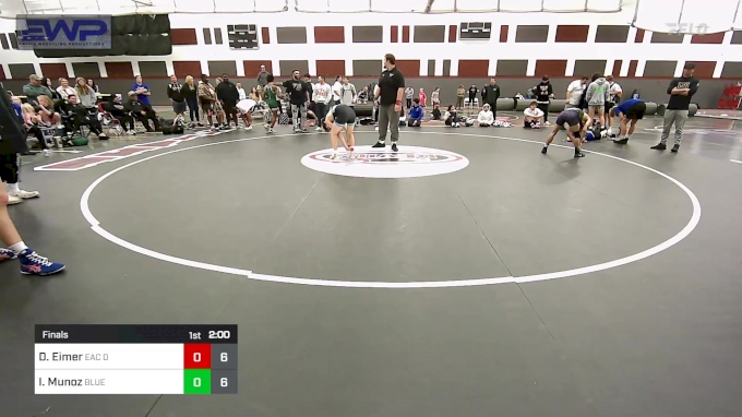 113 lbs Final - Dylan Eimer, Elite Athletic Club DZ vs Ivan Munoz, ISI ...