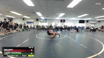 150 lbs Quarterfinal - Turner Yanagisawa, Mayfair vs Ivan Arias, Buchanan