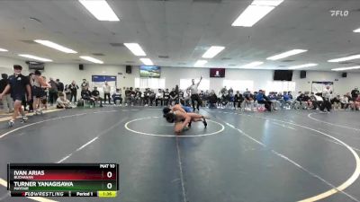 150 lbs Quarterfinal - Turner Yanagisawa, Mayfair vs Ivan Arias, Buchanan