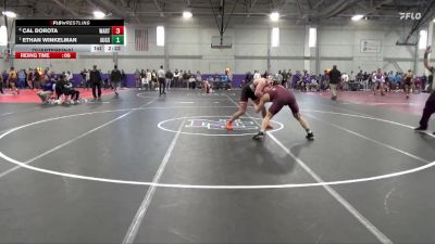 197 lbs Quarterfinal - Ethan Winkelman, Augsburg vs Cal Dorota, Wartburg