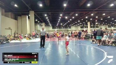 45 lbs Round 1 (6 Team) - Declan Ballas, Gladiator WA vs Bo West, Alabama Elite Gold